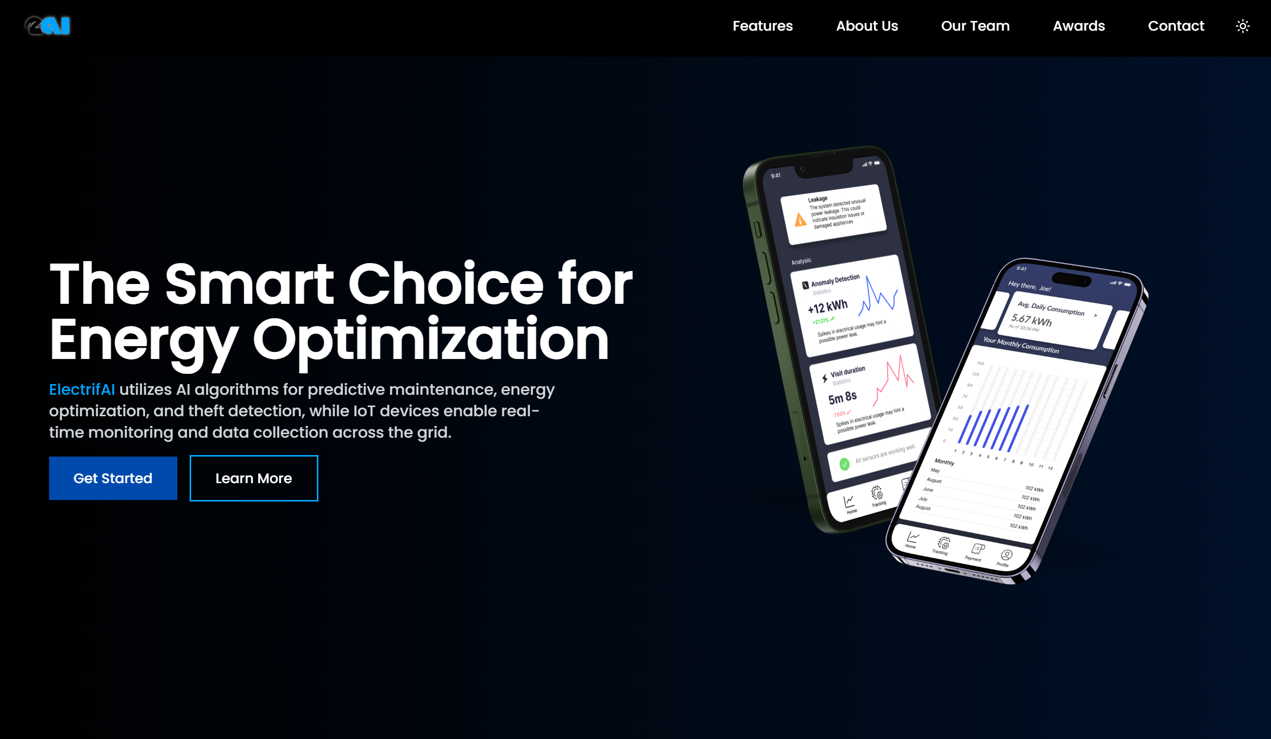 ElectrifAI Solutions PH Website